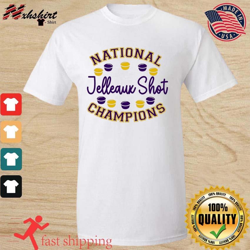 Jelleaux shot national champions shirt, hoodie, sweater, long