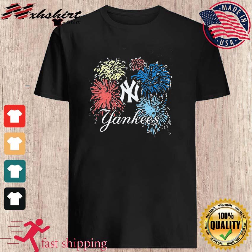 New York Yankees Fireworks 4th of July shirt - Dalatshirt