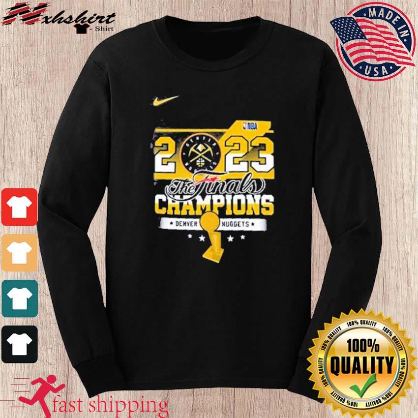 Denver Nuggets Nike Unisex 2023 NBA Finals T-Shirt, hoodie, sweater, long  sleeve and tank top