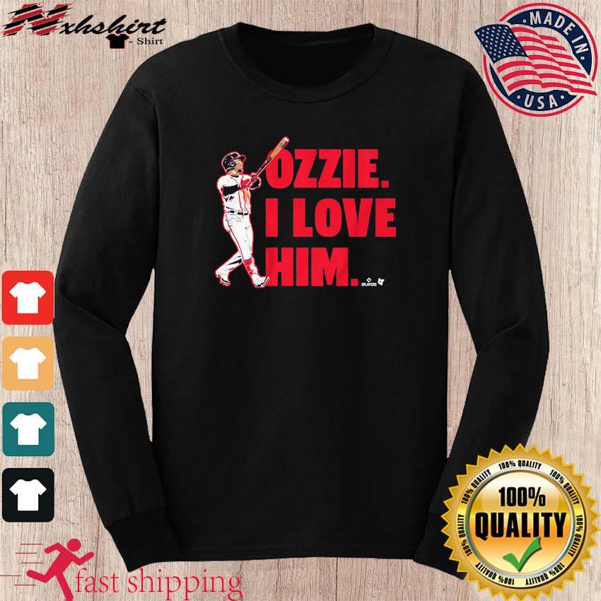 Ozzie Albies I love him Atlanta Braves shirt - Dalatshirt