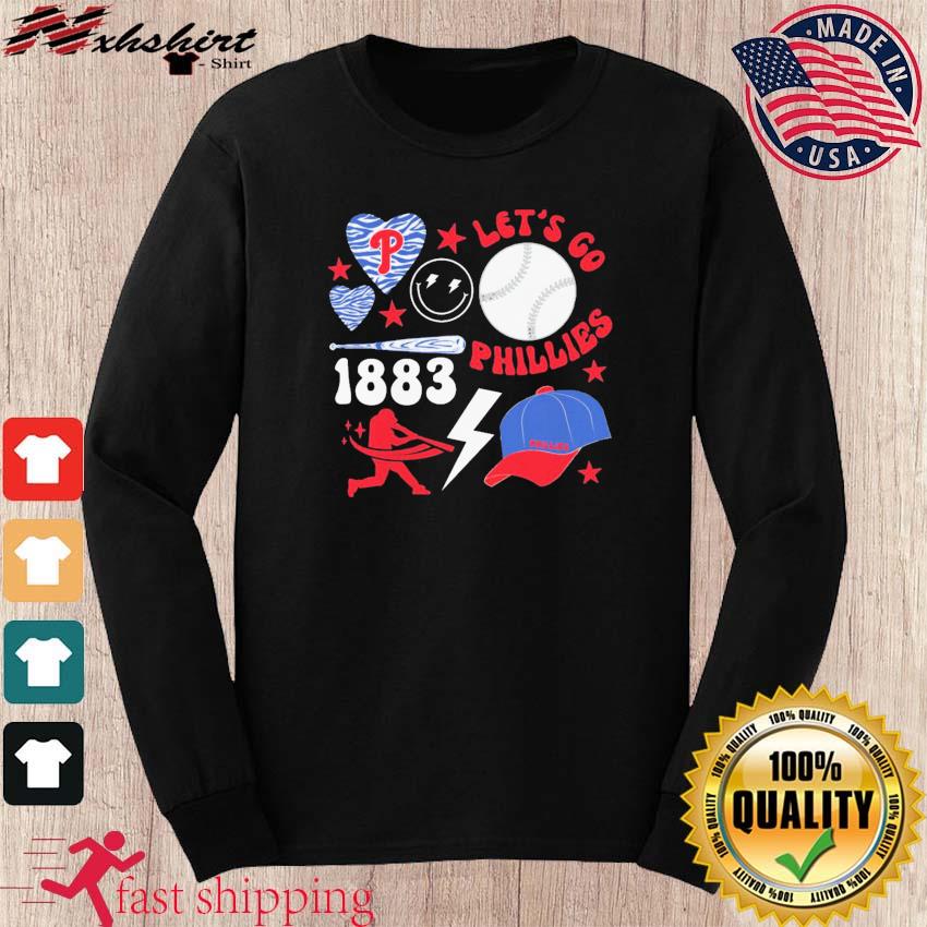 Philadelphia Phillies est 1883 baseball shirt, hoodie, sweater, long sleeve  and tank top