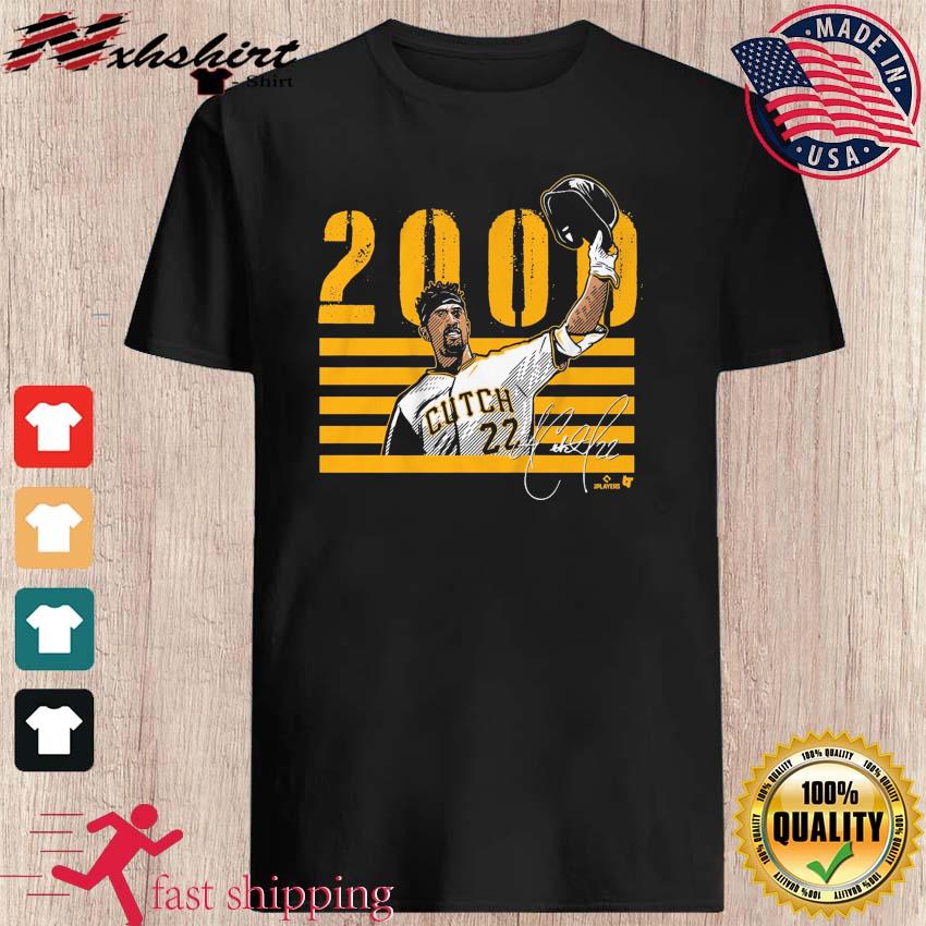 FREE shipping Andrew McCutchen 2000 Hit Number 22 Pittsburgh Pirates MLB Signature  shirt, Unisex tee, hoodie, sweater, v-neck and tank top