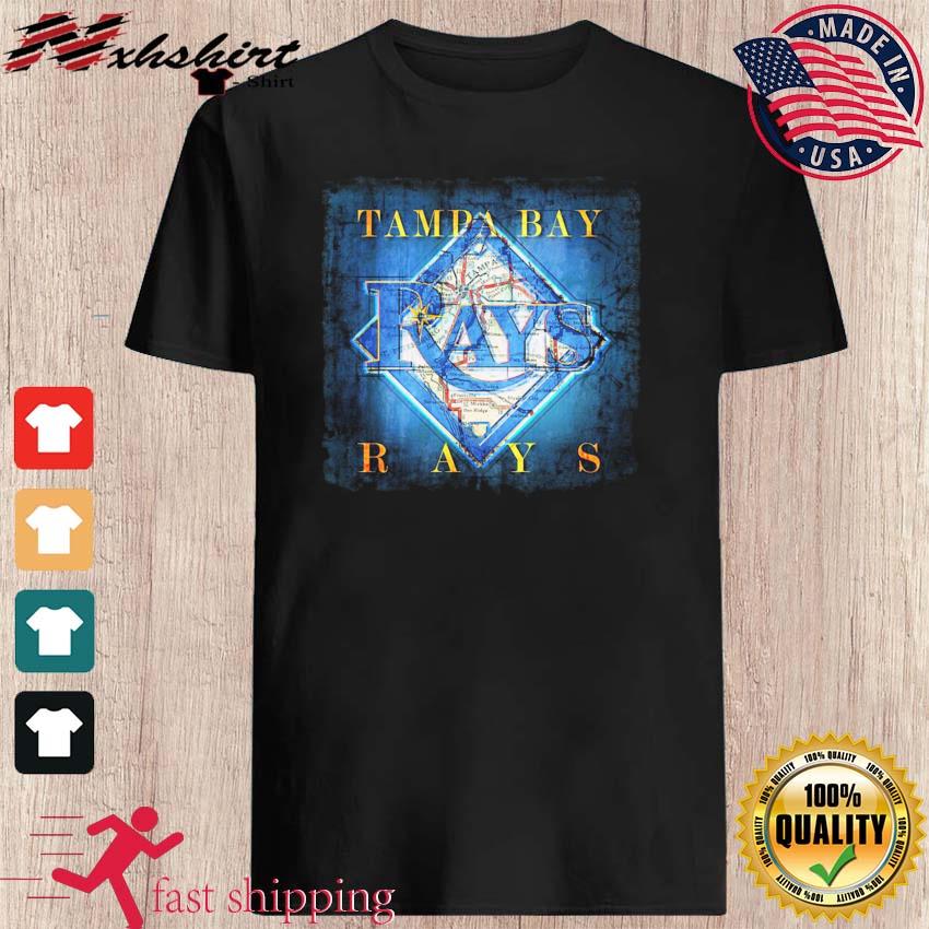 Tampa bay rays maps american flag shirt, hoodie, sweater, long sleeve and  tank top