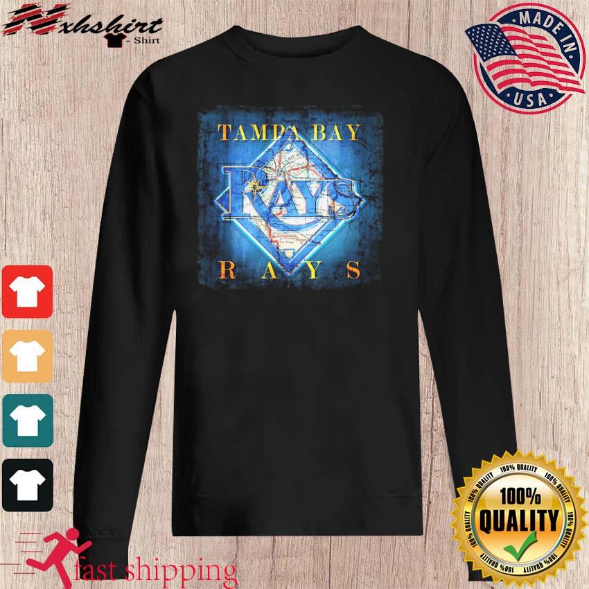 Tampa bay rays maps american flag shirt, hoodie, sweater, long