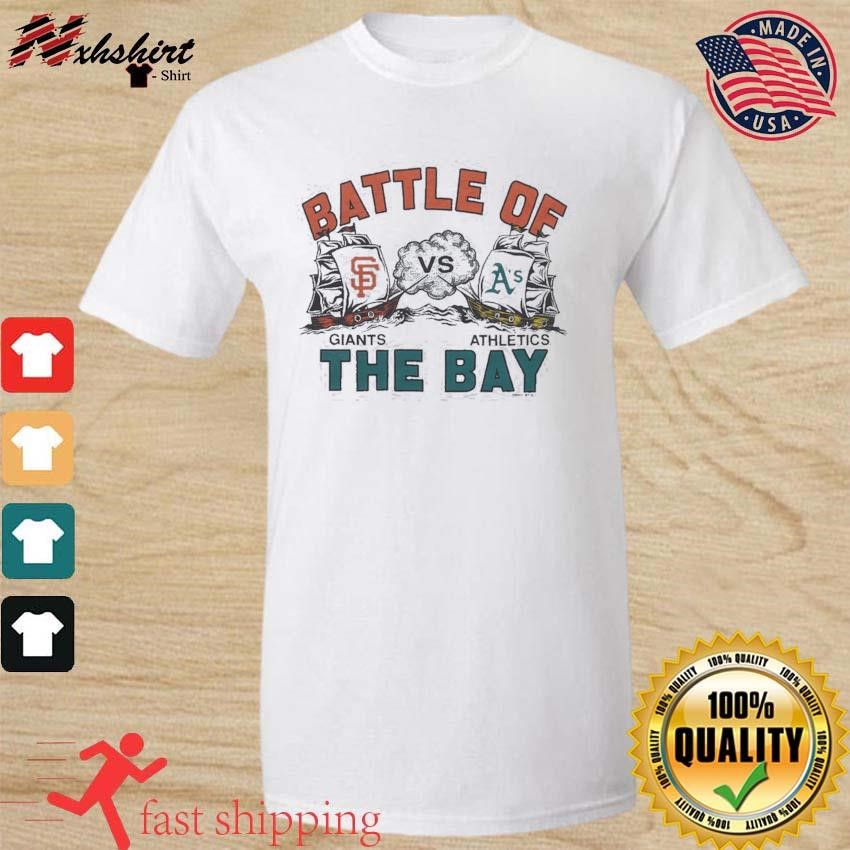 Battle Of The Bay San Francisco Giants Vs Oakland Athletics Shirt -  High-Quality Printed Brand