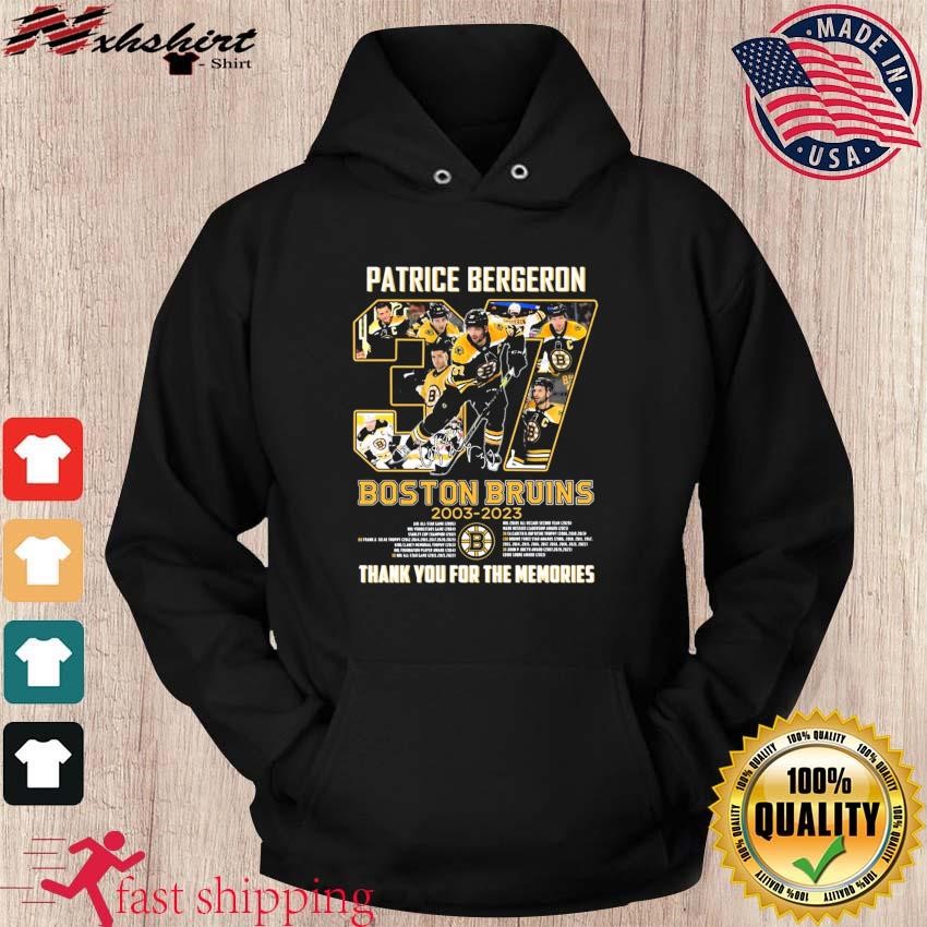 Official Boston Bruins patrice bergeron number 37 t-shirt, hoodie, sweater,  long sleeve and tank top