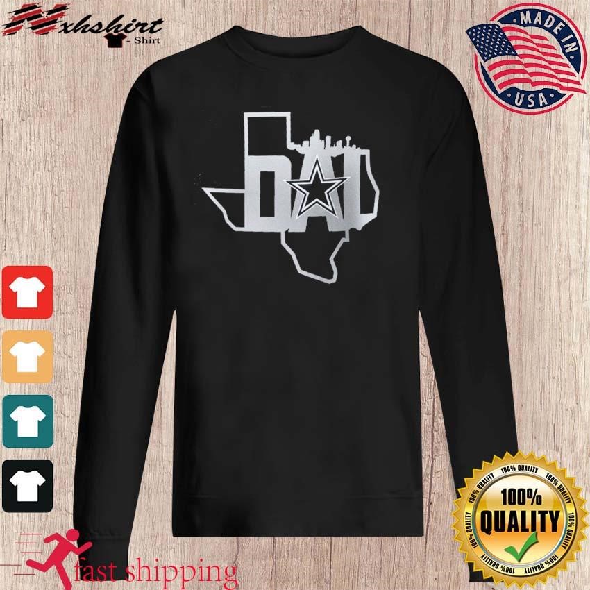 Dal Texas Dallas Cowboys Skyline T Shirt, hoodie, sweater and long sleeve