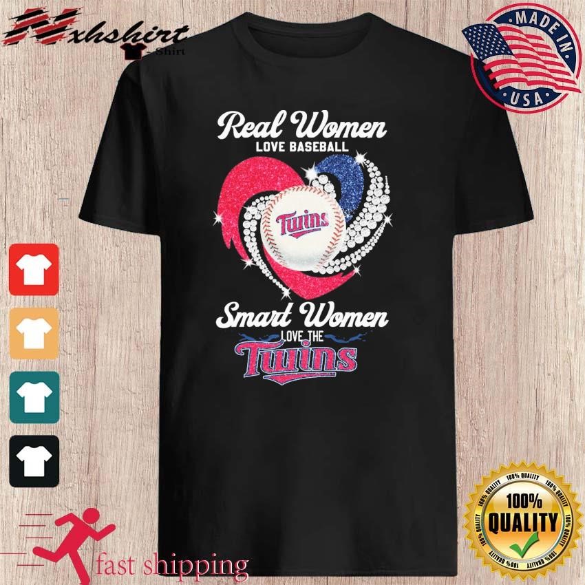 Heart Diamonds Real Women Love Baseball Smart Women Love The