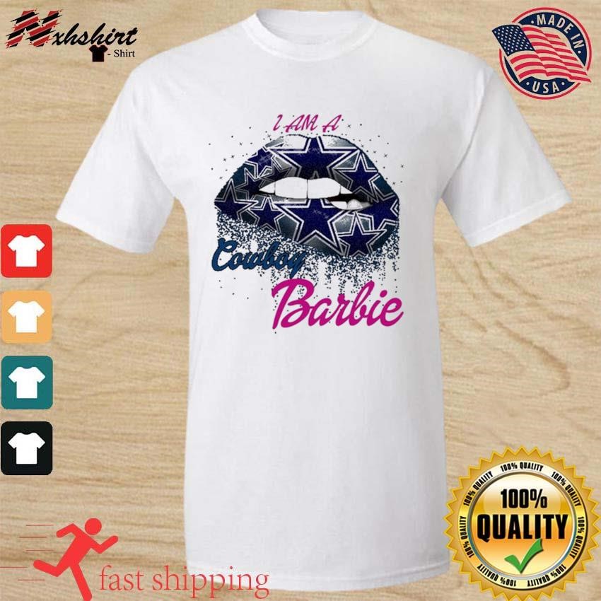 Lip Dallas Cowboys Barbie 2023 Shirt