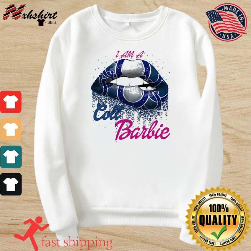 Lip Indianapolis Colts I Am A Colt Barbie Shirt, hoodie, sweater