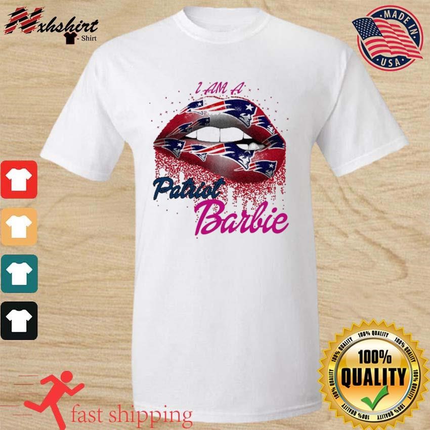 Lip New England Patriots I Am A Patriot Barbie Shirt