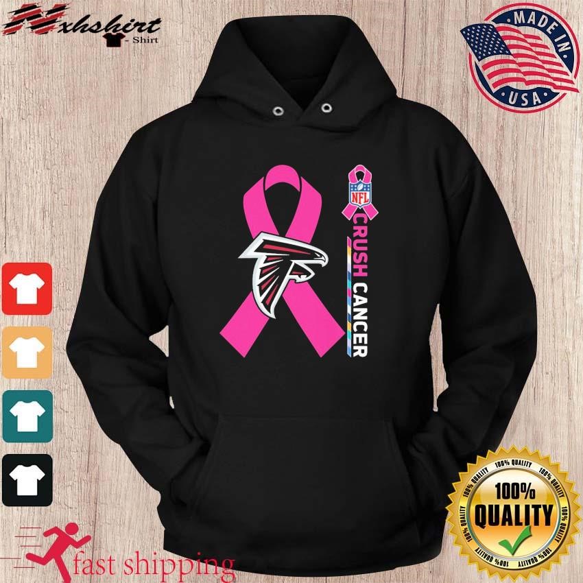 Crush Cancer Atlanta Falcons NFL Shirt Cancer Support Women Men Shirt -  Best Seller Shirts Design In Usa