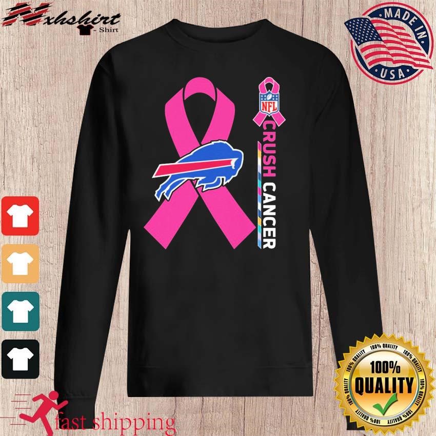 NFL Crush Cancer Buffalo Bills Shirt, hoodie, sweater, long sleeve and tank  top