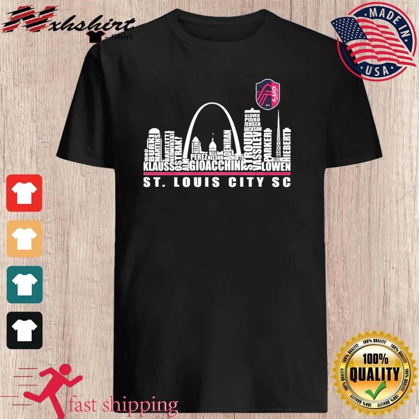 St. Louis City SC logo shirt, hoodie, sweater, long sleeve and