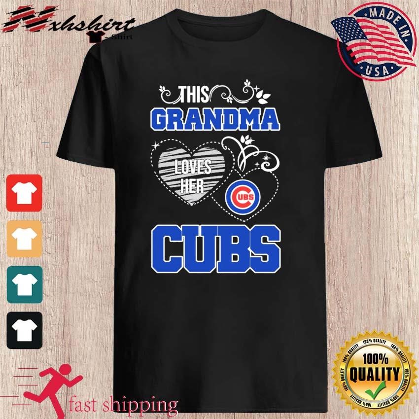 This Grandma Loves her Chicago Cubs shirt, hoodie, sweater, long sleeve and  tank top