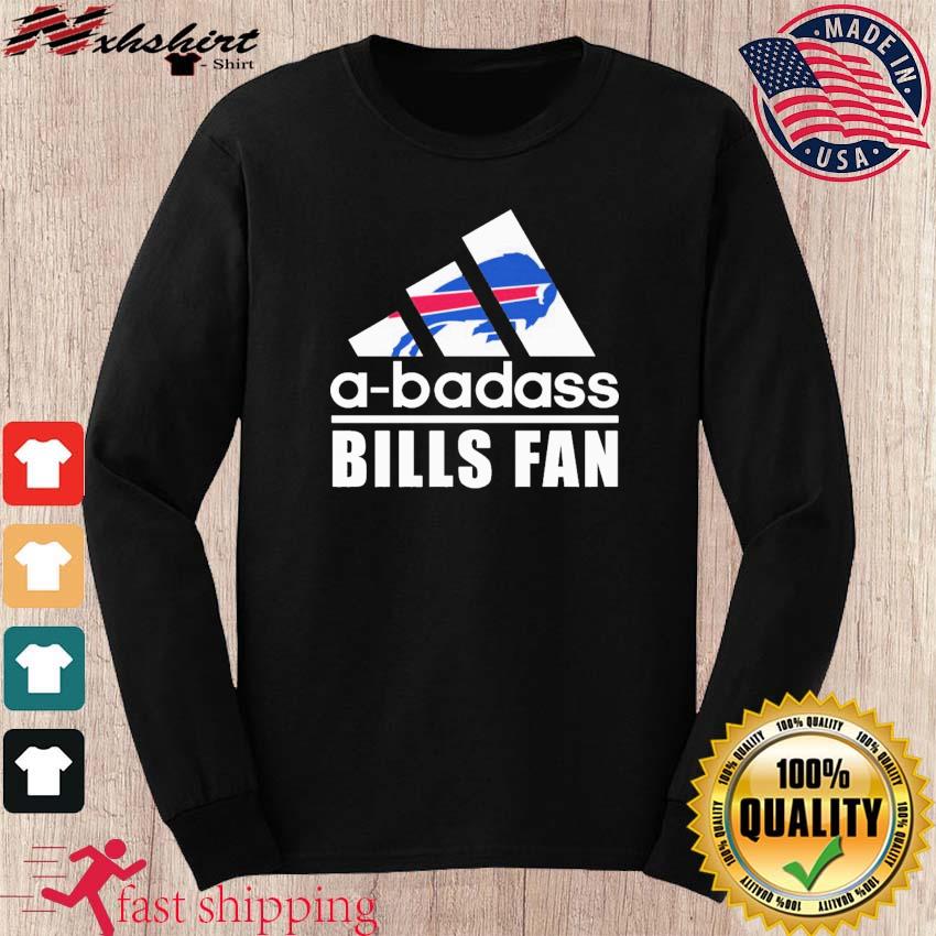 Buffalo Bills NFL Football A Badass Adidas Adoring Fan Sports T