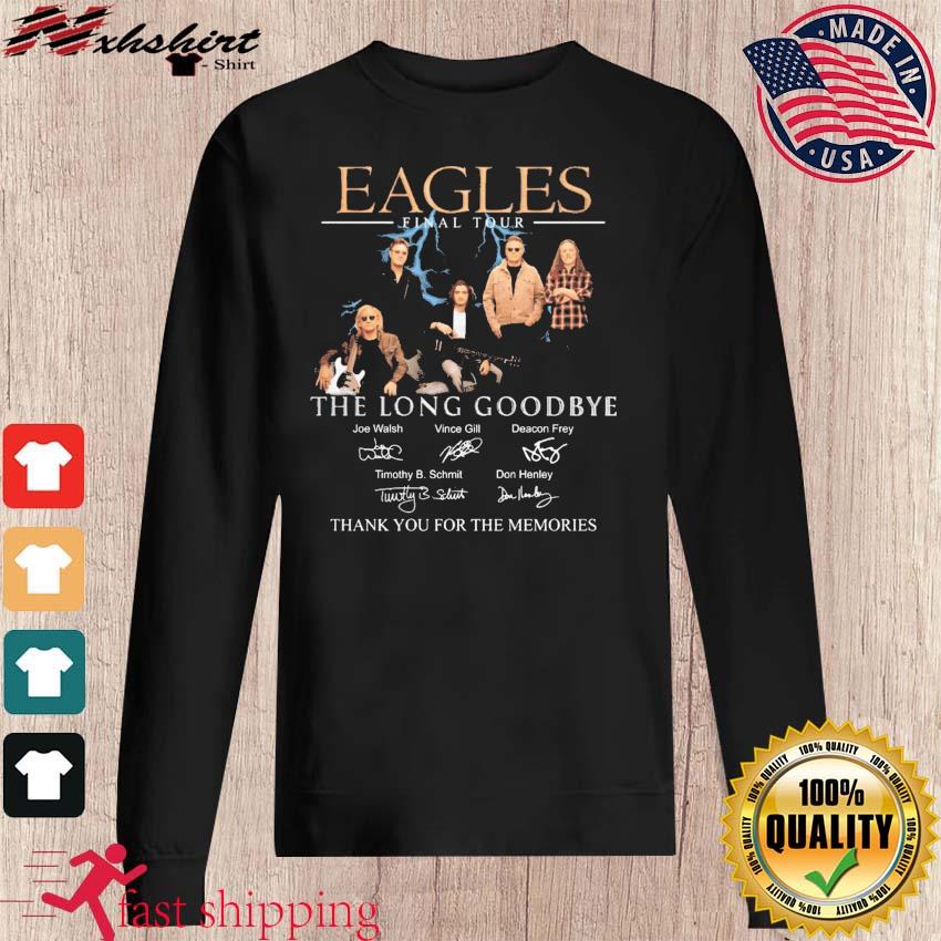 Eagles Band Hotel California Vintage 70s T shirt, Eagles The Long Goodbye  Final Tour Rock Band t shirt - Cherrycatshop