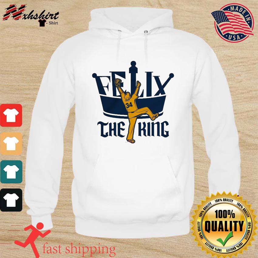 Felix Hernández Seattle Mariners Flix The King shirt, hoodie