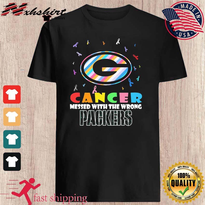 Green Bay Packers NFL Cancer Mess With The Wrong shirt, hoodie