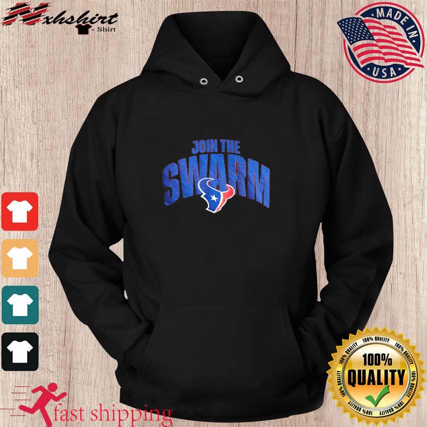 Join the swarm houston texans shirt, hoodie, sweater, long sleeve and tank  top