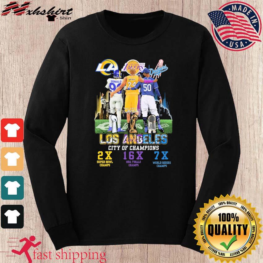 Official Los Angeles Dodgers And Lakers All Team 2020 NBA Finals Champions  Shirt, hoodie, sweater, long sleeve and tank top