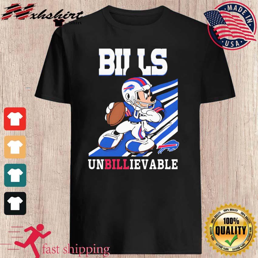 Mickey Mouse Buffalo Bills Unbillievable T-Shirts, hoodie, sweater, long  sleeve and tank top