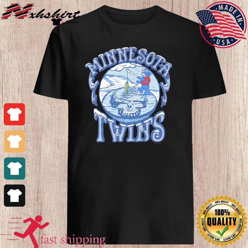 Minnesota Twins Grateful Dead fishing logo shirt, hoodie, sweater, long  sleeve and tank top