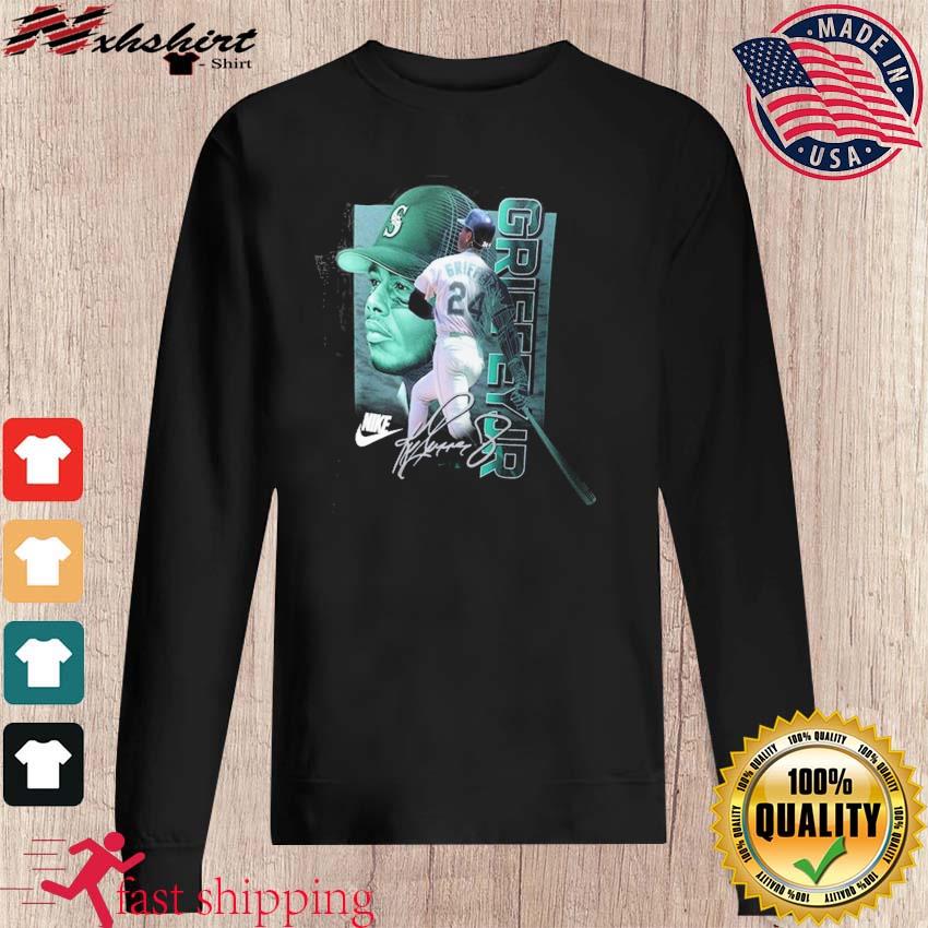 Nike Ken Griffey Jr. Royal Seattle Mariners Player Signature T-Shirt,  hoodie, sweater, long sleeve and tank top