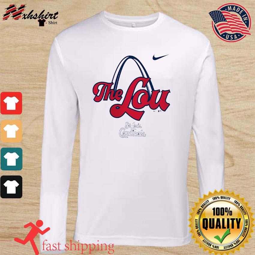 Nike St Louis Cardinals Long Sleeve Performance Shirt