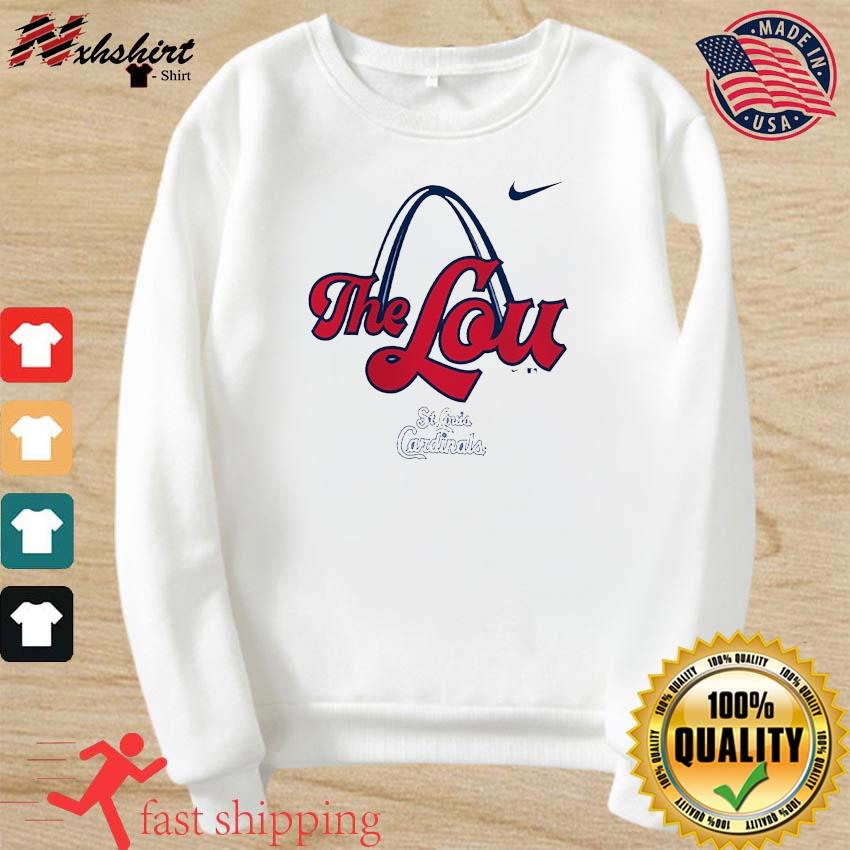 Nike St. Louis Cardinals The LOU Logo Shirt, hoodie, sweater, long