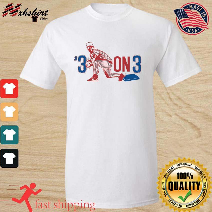 Philadelphia Phillies Bryce Harper #3 on 3 shirt, hoodie, sweater