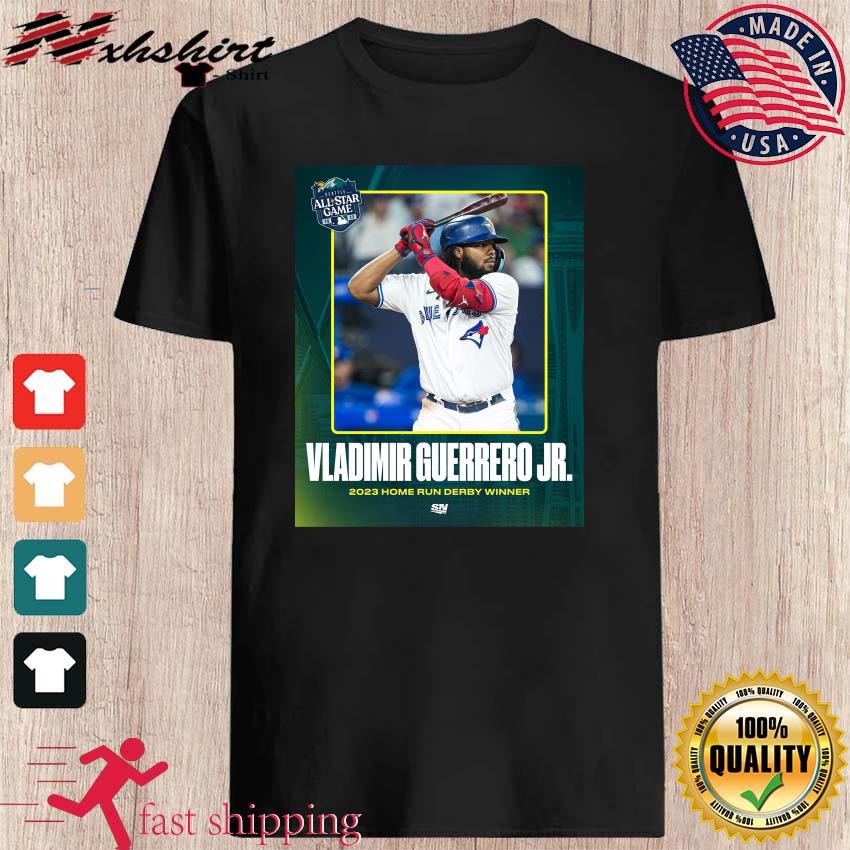 Vladimir Guerrero Jr. wins the 2023 Home Run Derby Champion Poster T-Shirt,  hoodie, sweater, long sleeve and tank top