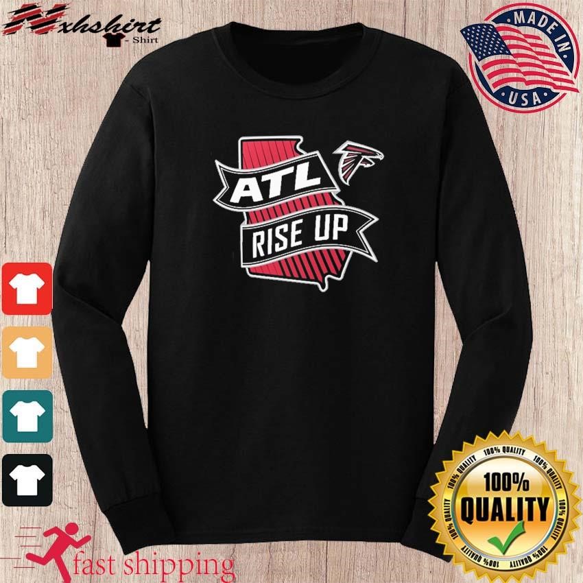 Atlanta Falcons Rise Up Logo Shirt, hoodie, sweater, long sleeve