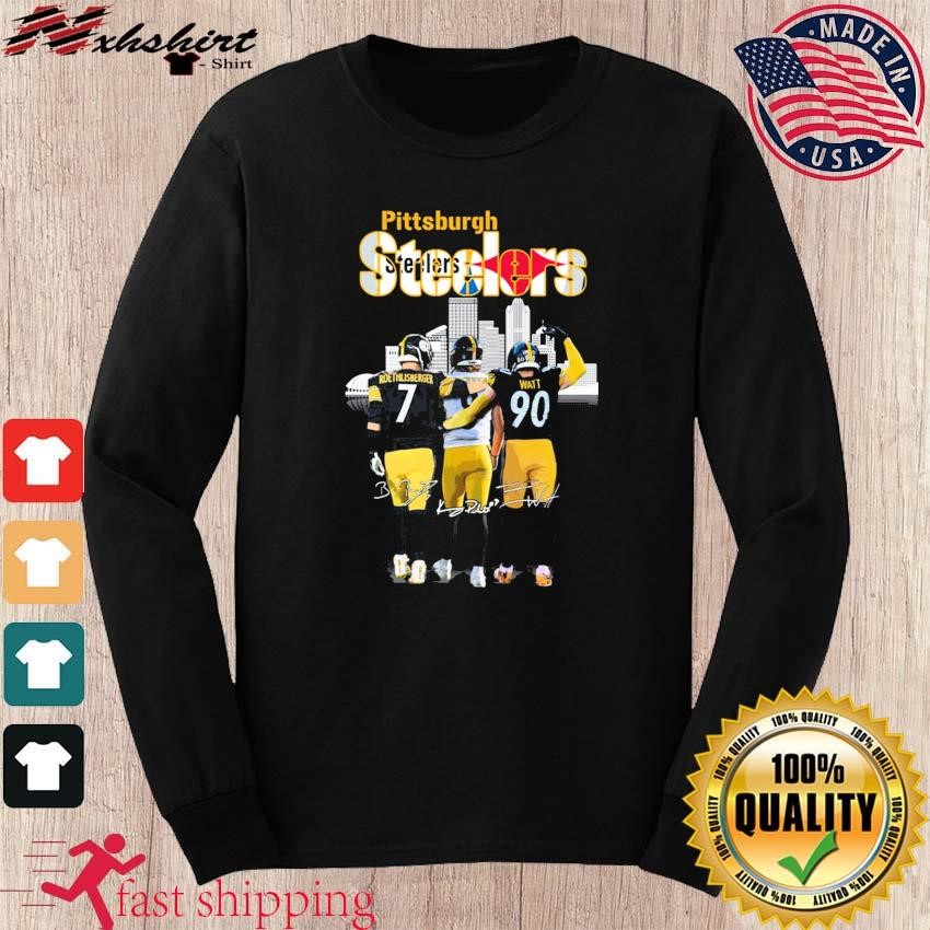 Steelers Roethlisberger Steelers WatT Shirt T Shirt