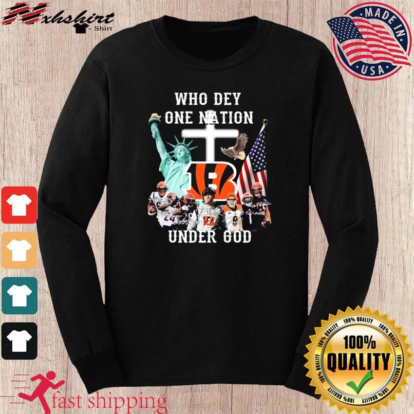 Official who Dey 2023 Cincinnati Bengals Signatures Shirt, hoodie