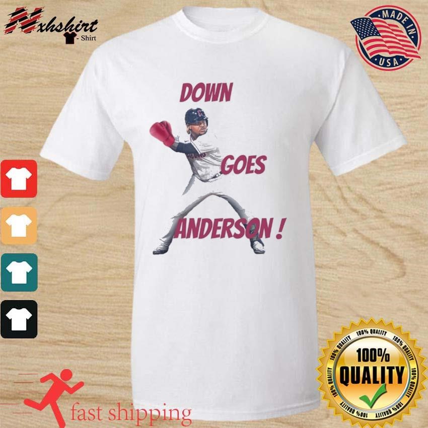 Down goes Anderson shirt: All you need to know about latest MLB