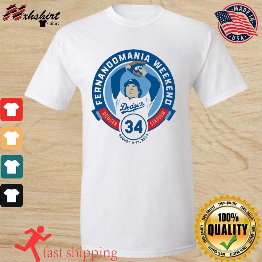 Fernandomania weekend LA Dodgers stadium August 2023 shirt, hoodie