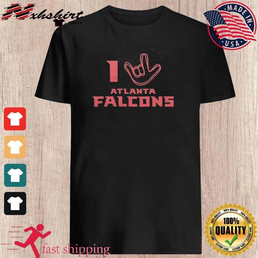 I Love Sign Atlanta Falcons Shirt, hoodie, sweater, long sleeve and tank top