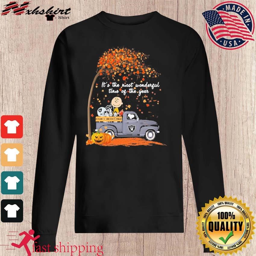 Las Vegas Raiders In The Most Wonderful Time Of The Year shirt, hoodie,  sweater, long sleeve and tank top