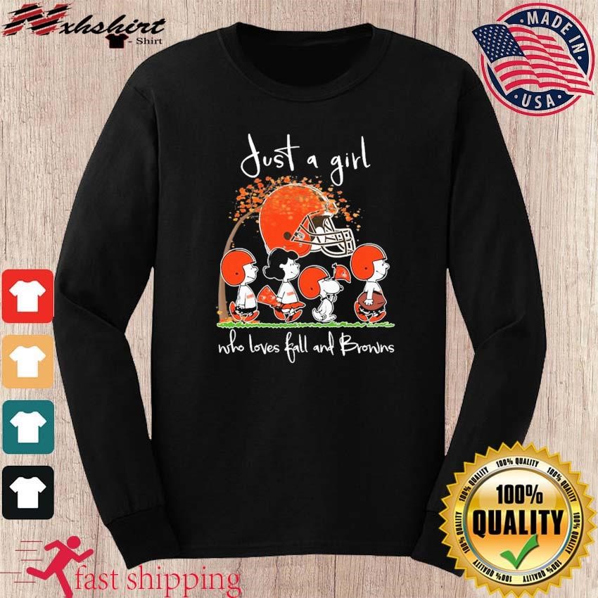 Cleveland Browns Snoopy Football Sports Shirts Women – Alottee