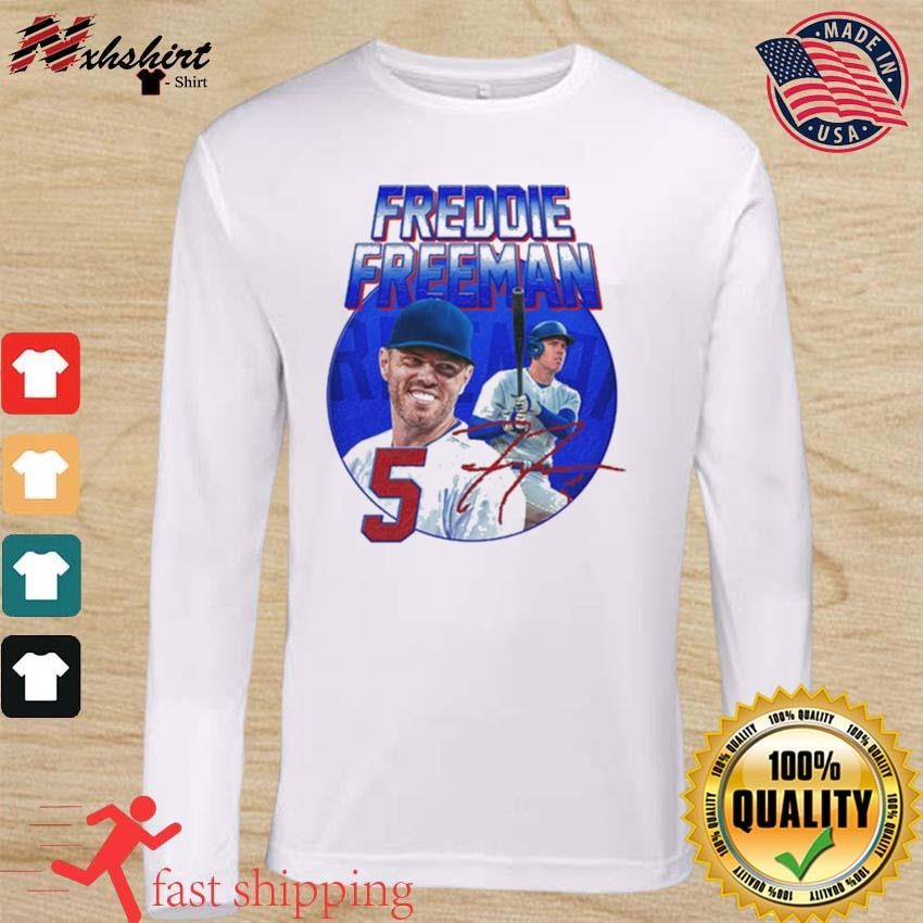 Freddie Freeman Los Angeles Dodgers signature 2023 shirt, hoodie, sweater,  long sleeve and tank top