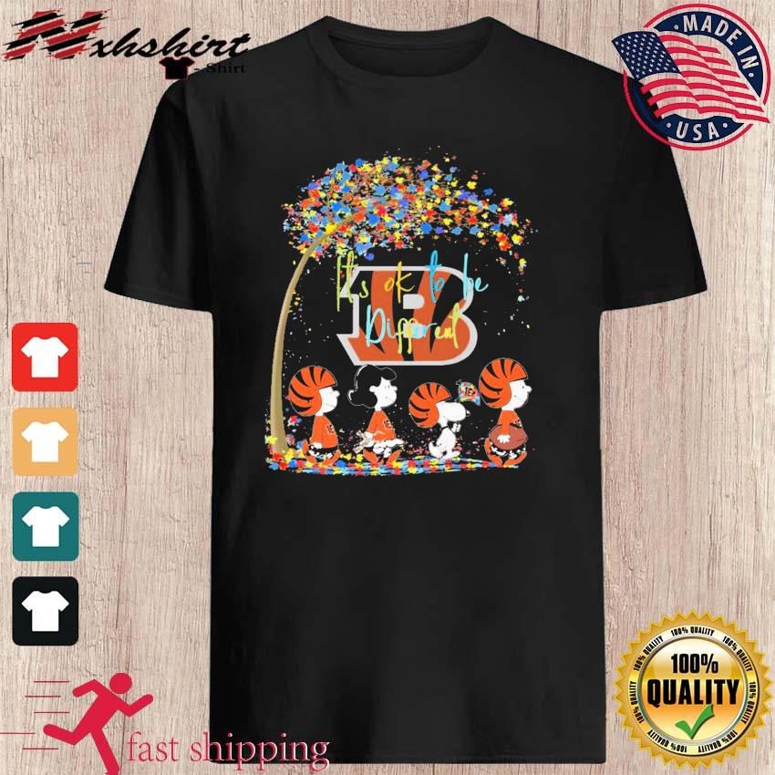 Snoopy Cincinnati Bengals Shirt - High-Quality Printed Brand