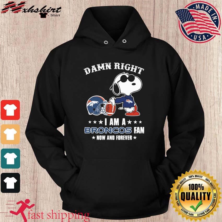 Snoopy In A World Where You Can Be Anything Be A Denver Broncos Fan t-shirt,  hoodie, sweater, long sleeve and tank top