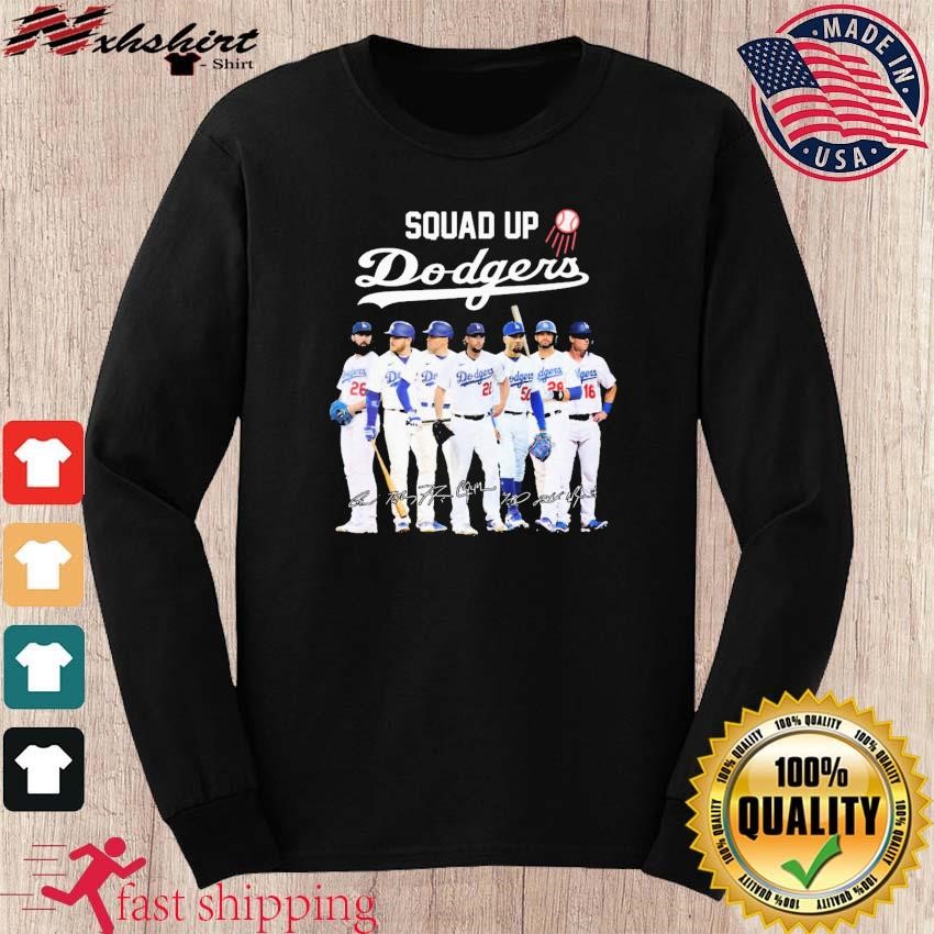 Squad Up Los Angeles Dodgers 2023 Signatures Shirt, hoodie, sweater, long  sleeve and tank top