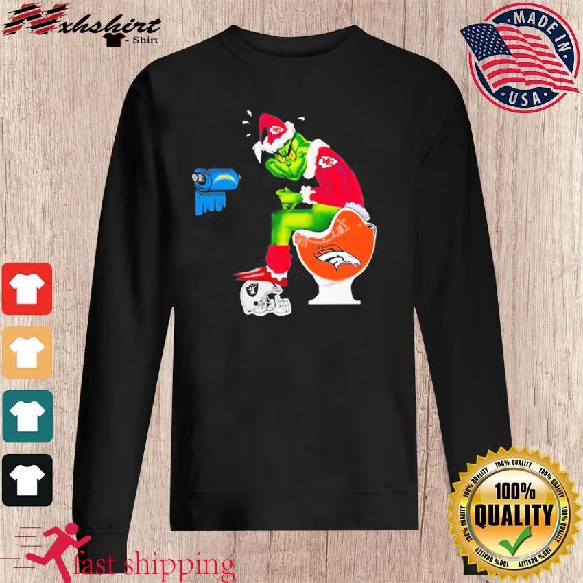 The Grinch Denver Broncos Shirt - High-Quality Printed Brand