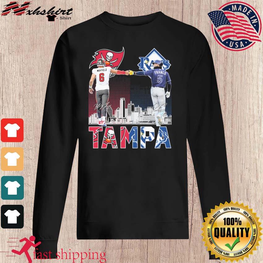 Baker Mayfield And Wander Franco Tampa Sports Signatures Shirt