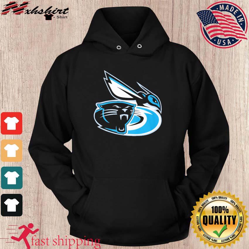 carolina panthers short sleeve hoodie