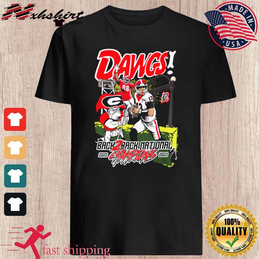 Official uga Dawgs Back2back Champions 2022-2023 Shirt, hoodie