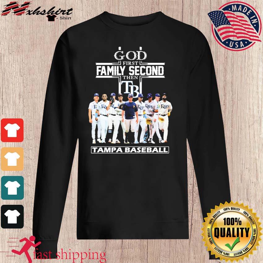 God First Family Second Then Dodgers Baseball Shirt, hoodie, sweater, long  sleeve and tank top