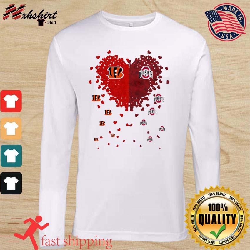 Glitter Heart Kansas City Chiefs 2023 Shirt, hoodie, sweater, long